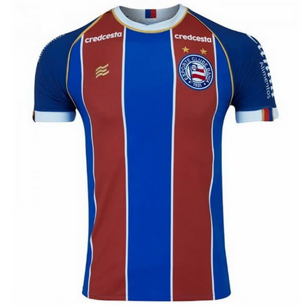 Tailandia Camiseta Bahia 1ª 2020-2021 Azul Rojo